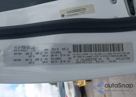 2016 Jeep Compass Sport Se из США, поврежденный, VIN 1C4NJCBA9GD677383